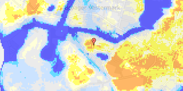 Ekstrem regn på Nejs Bjerg 33