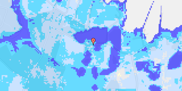 Ekstrem regn på Nybølnorvej 24B, . th