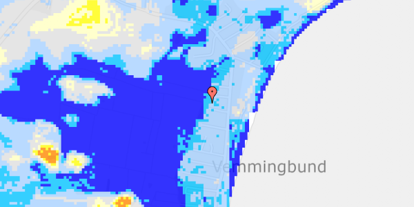 Ekstrem regn på Pilevej 10