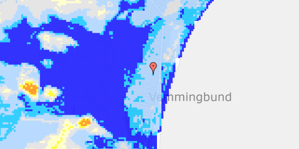 Ekstrem regn på Poppelvej 1B