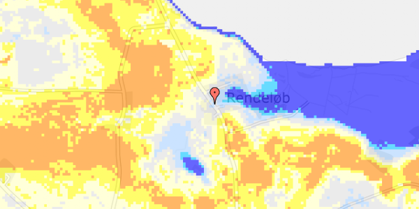 Ekstrem regn på Vemmingbundstrandvej 116