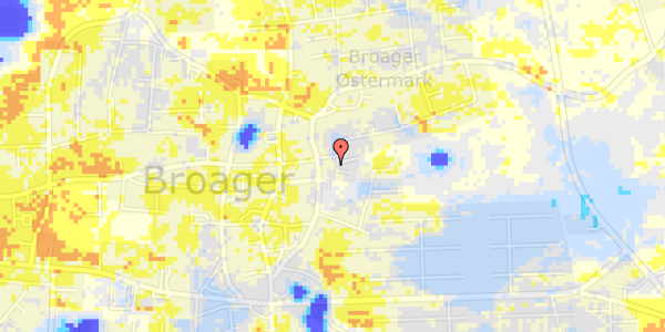 Ekstrem regn på Østergade 13