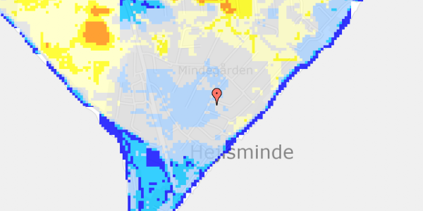 Ekstrem regn på Bakkevej Mindegården 9