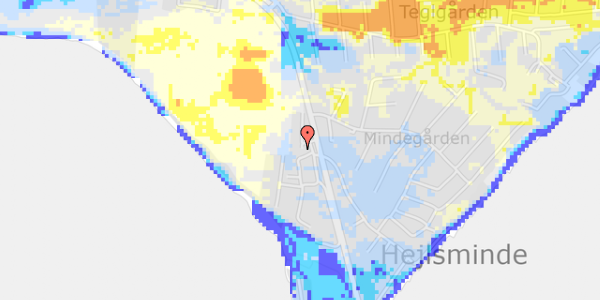 Ekstrem regn på Gendarmvej 5