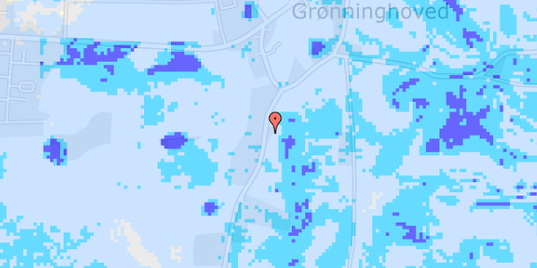 Ekstrem regn på Grønninghovedvej 5