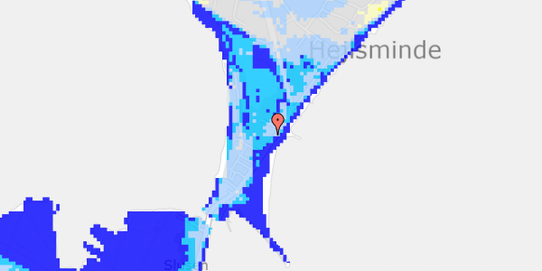 Ekstrem regn på Havnevej 11