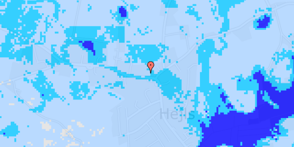 Ekstrem regn på Hejls Landevej 39