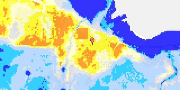 Ekstrem regn på Hejlsmindebakken 30