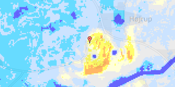 Ekstrem regn på Højrup Overskovvej 8