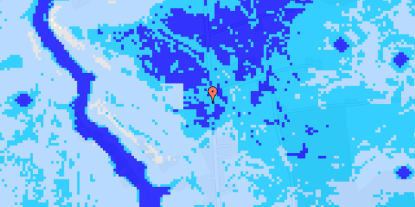 Ekstrem regn på Koldingvej 89