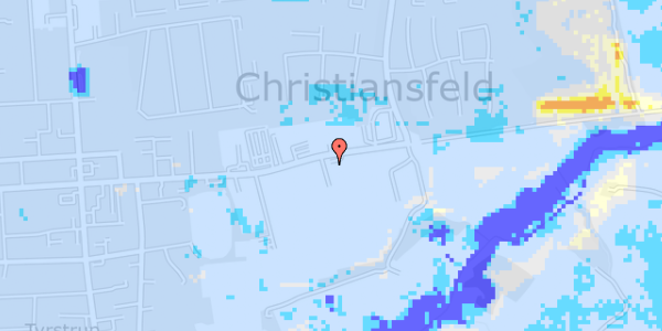 Ekstrem regn på Lindegade 64