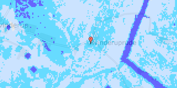 Ekstrem regn på Rudevej 18