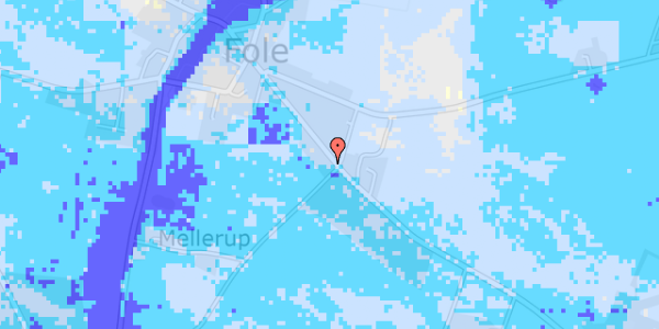 Ekstrem regn på Folevej 17