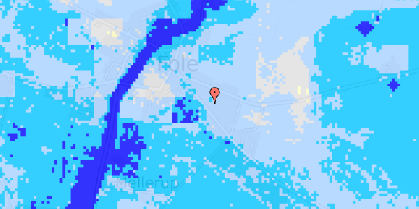 Ekstrem regn på Folevej 32