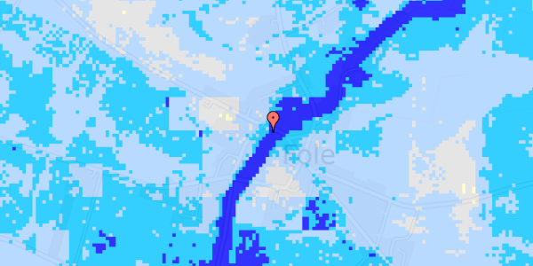 Ekstrem regn på Folevej 37