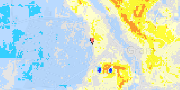 Ekstrem regn på Lindealle 17