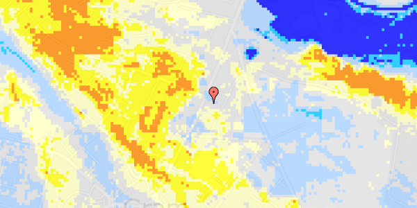 Ekstrem regn på Slotsvej 32