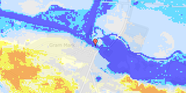 Ekstrem regn på Slotsvej 49A