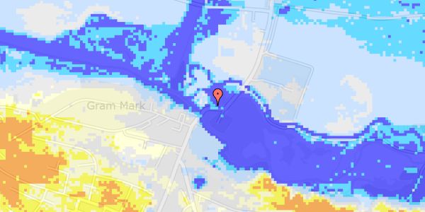 Ekstrem regn på Slotsvej 51