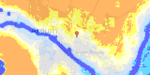 Ekstrem regn på Vestergade 3, 1. 