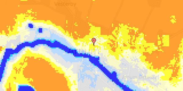 Ekstrem regn på Vestergade 25, 1. 