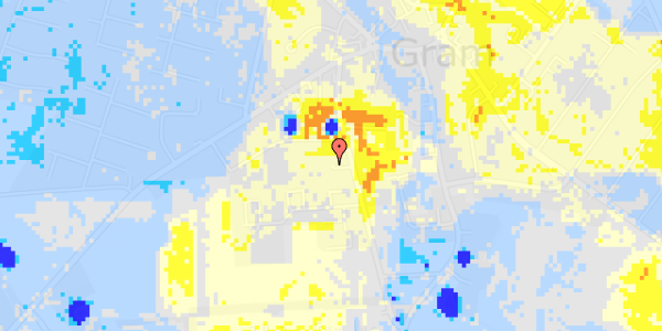 Ekstrem regn på Winthersvej 10