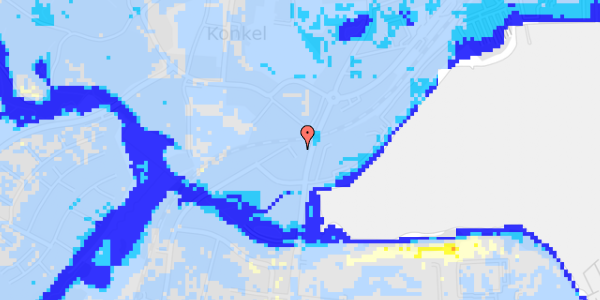 Ekstrem regn på Ahlmannsvej 12B