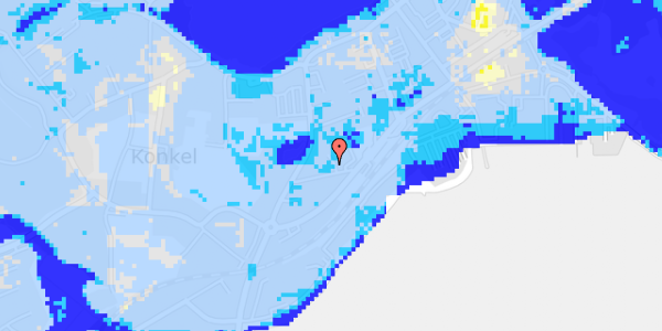 Ekstrem regn på Elleygade 11