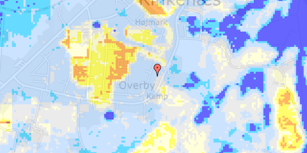 Ekstrem regn på Hvedemarken 54