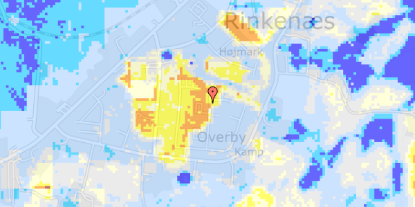 Ekstrem regn på Hvedemarken 65