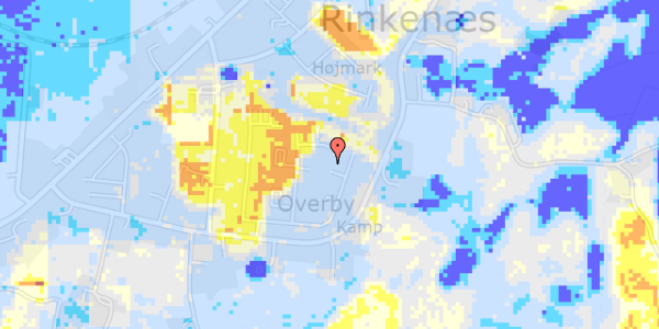 Ekstrem regn på Hvedemarken 123