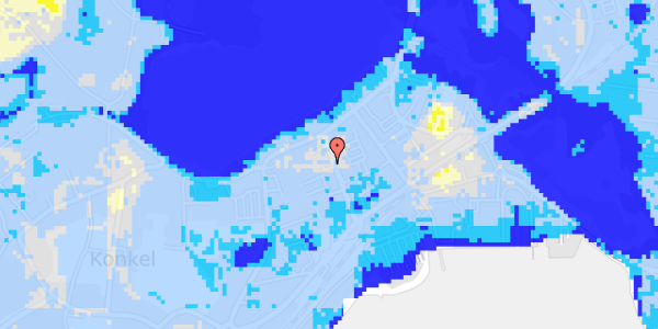 Ekstrem regn på Jernbanegade 8, 1. tv