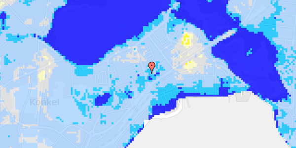 Ekstrem regn på Jernbanegade 11