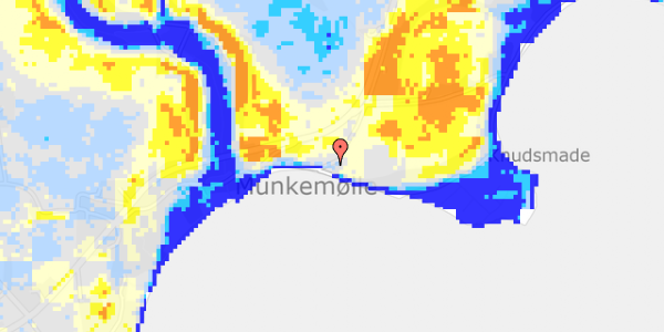 Ekstrem regn på Knudsmade 1