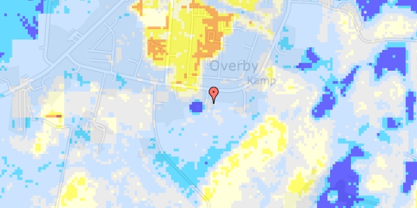 Ekstrem regn på Nederbyvej 119