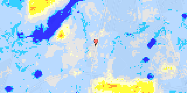 Ekstrem regn på Aabenraa Landevej 118