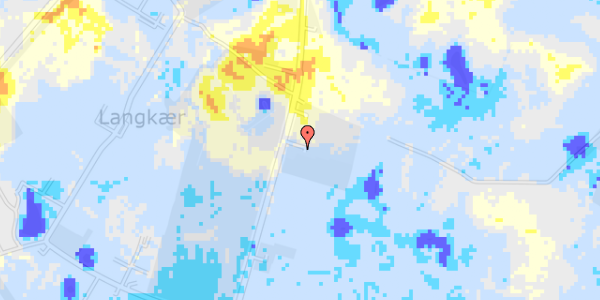 Ekstrem regn på Aabenraa Landevej 151