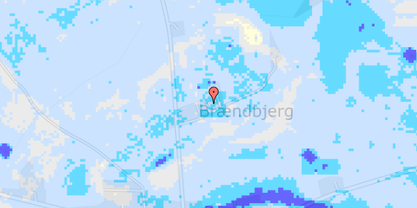 Ekstrem regn på Brændbjerg 23