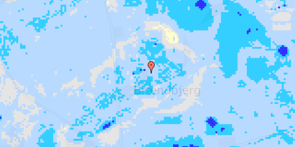 Ekstrem regn på Brændbjerg 27