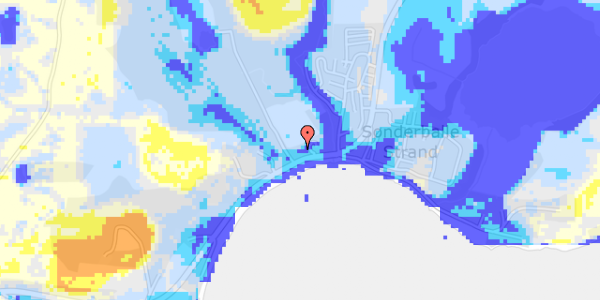 Ekstrem regn på Diernæsvej 222