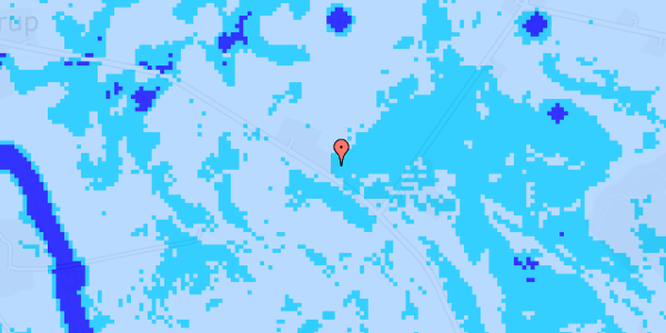 Ekstrem regn på Feldumvej 60