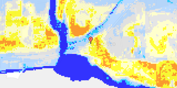 Ekstrem regn på Fjelstrupvej 25