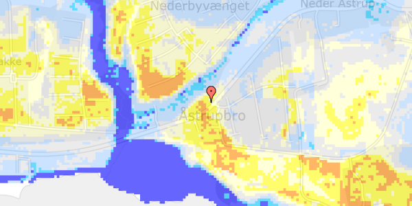 Ekstrem regn på Fjelstrupvej 35