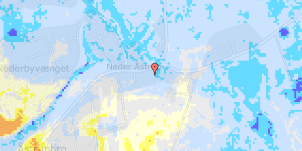 Ekstrem regn på Fjelstrupvej 36