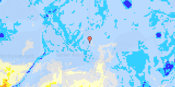 Ekstrem regn på Fjelstrupvej 51