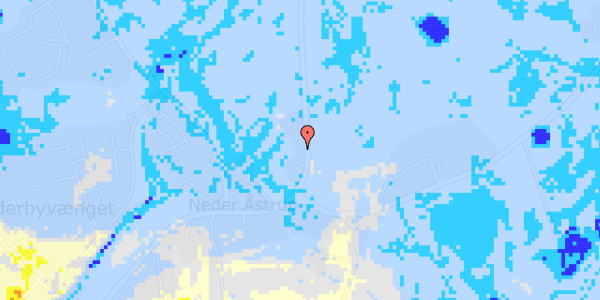 Ekstrem regn på Fjelstrupvej 53