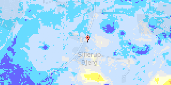 Ekstrem regn på Fjelstrupvej 58