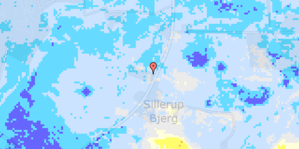 Ekstrem regn på Fjelstrupvej 71