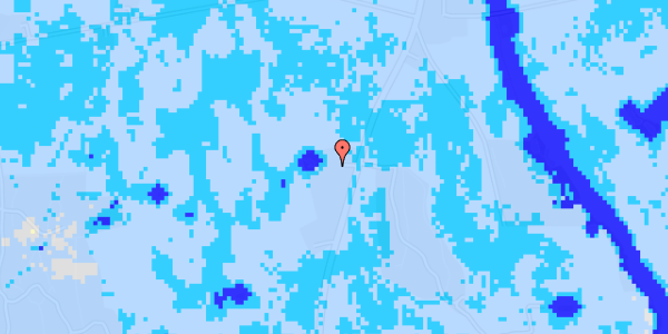 Ekstrem regn på Fjelstrupvej 91