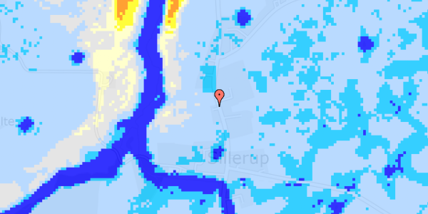 Ekstrem regn på Fjelstrupvej 117